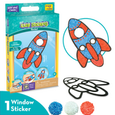 DIY Clay Stickers - Rocket | Air Dry Foam Clay - EKT3799